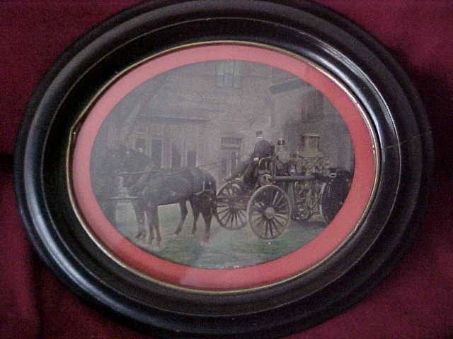 Photo. 1890 New York Fire Department. Frame is 11