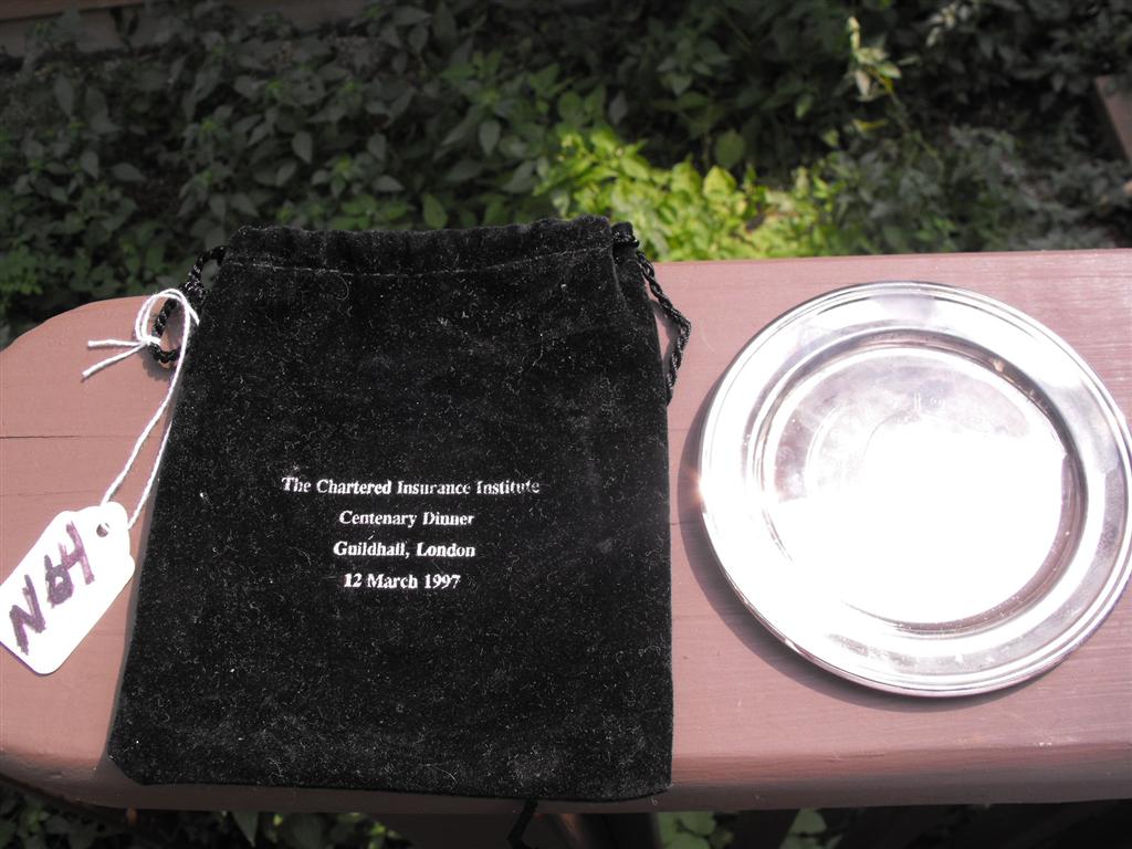 Small plate. 4" diameter. 1897-1997. A Century o