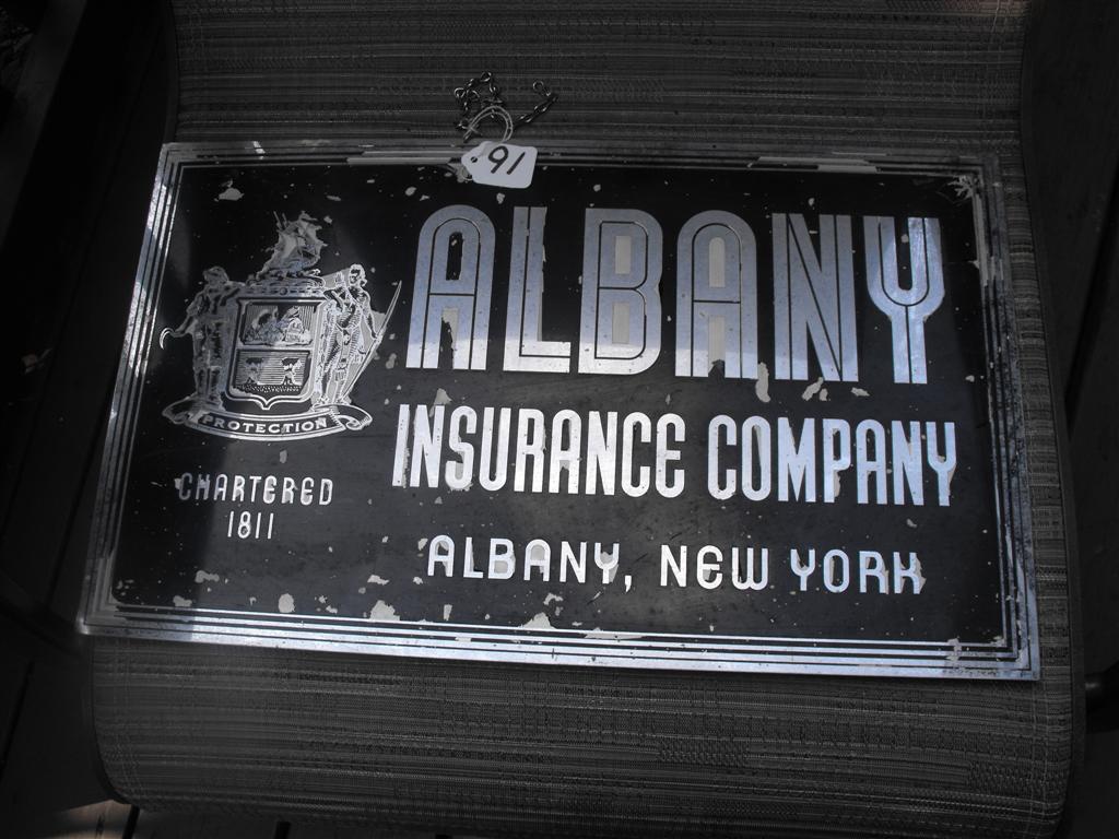 Albany Insurance Company, Albany, New York. Tin S