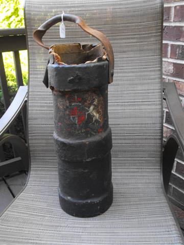Ireland Tall Cannonade Bucket used to store ordina