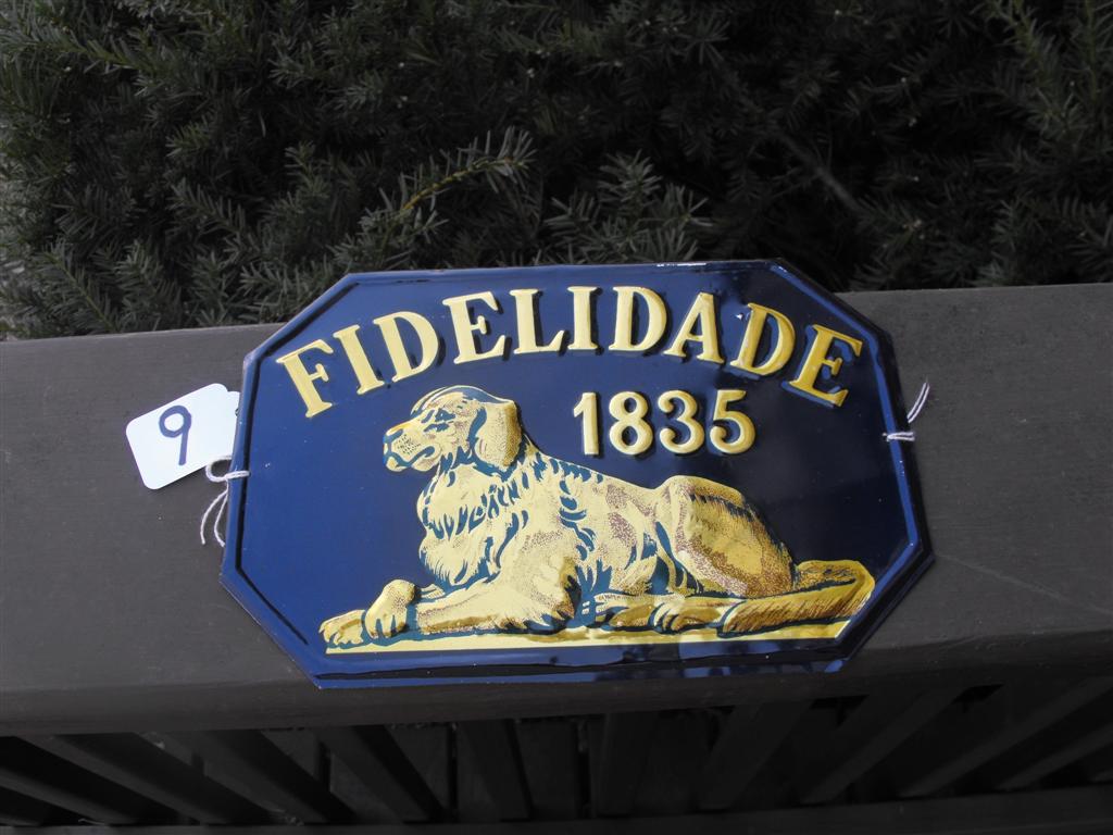 Companhia de Seguros Fidelidade Fire Mark. Lisbon