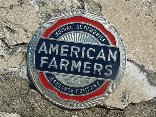Auto Tag American Farmers Insurance Co. Lake Elmo