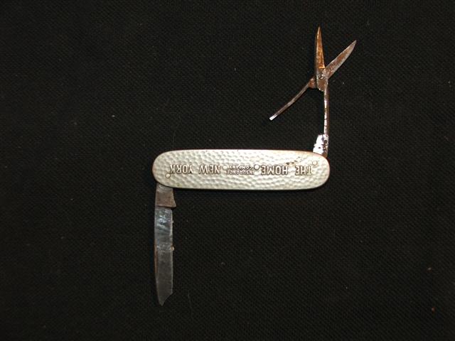 Advertising pocket knife from the Home Insurance C