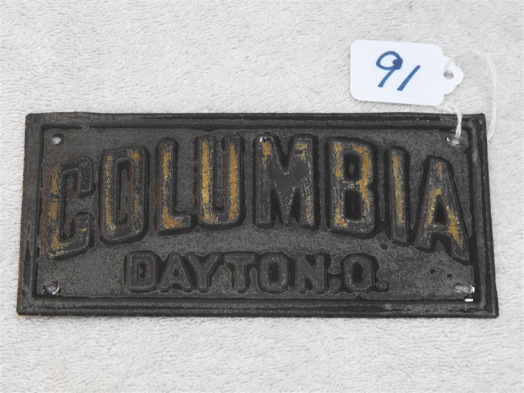 Columbia Fire Insurance Company. Dayton, Ohio. T