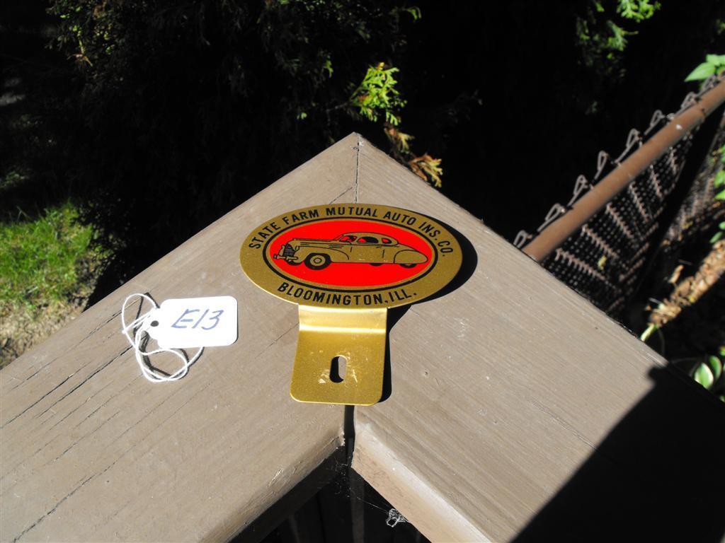 State Farm Mutual Auto Tag.