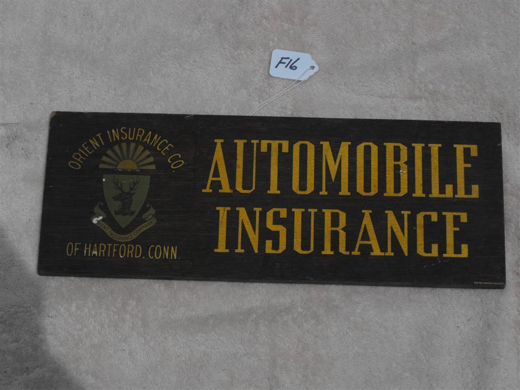 Orient Insurance Co. of Hartford, Conn. Sign. In