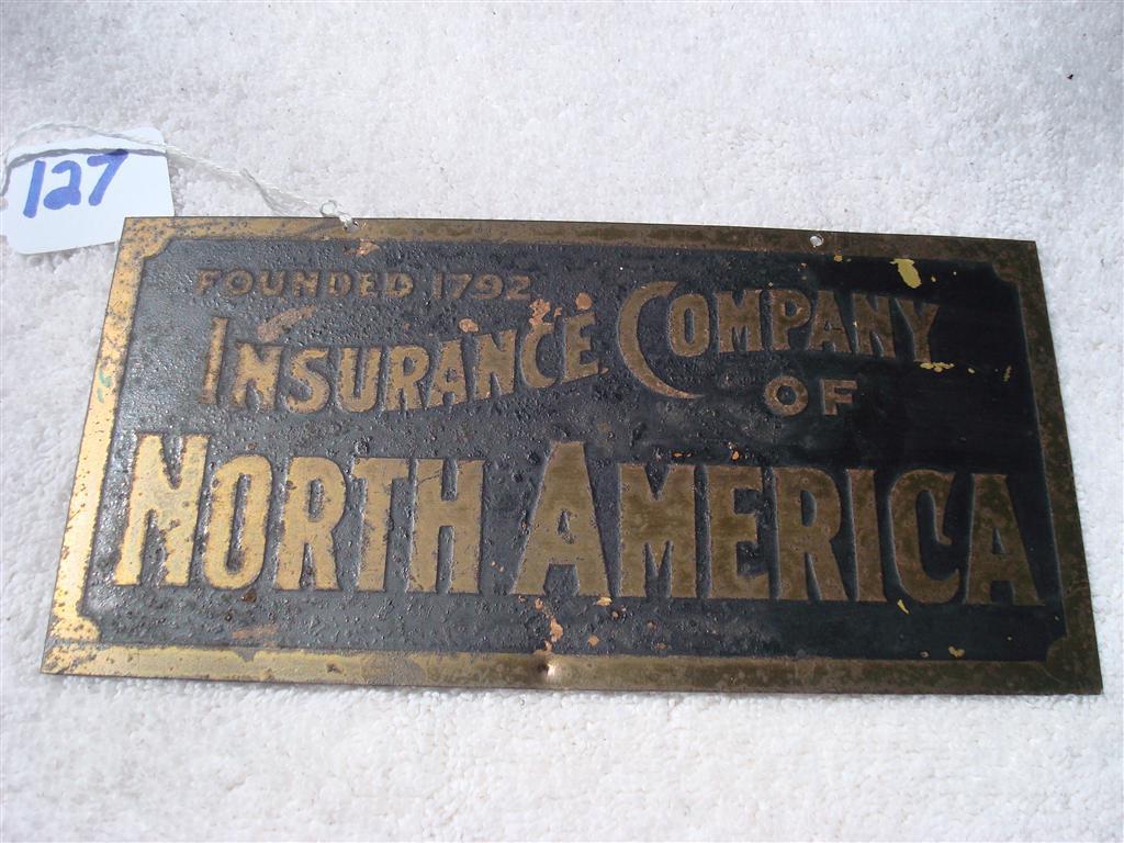 Insurance Company of North America - Founded 1792.