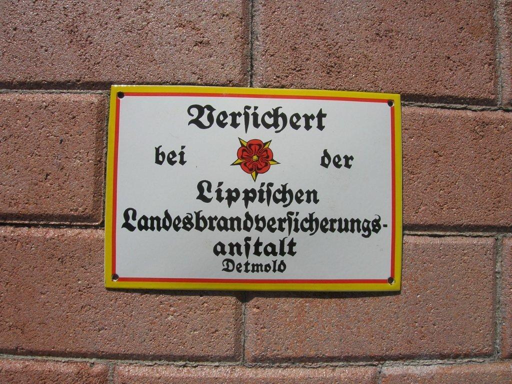 Lippische Landesbrandversicherungs. Anstalt, Detm