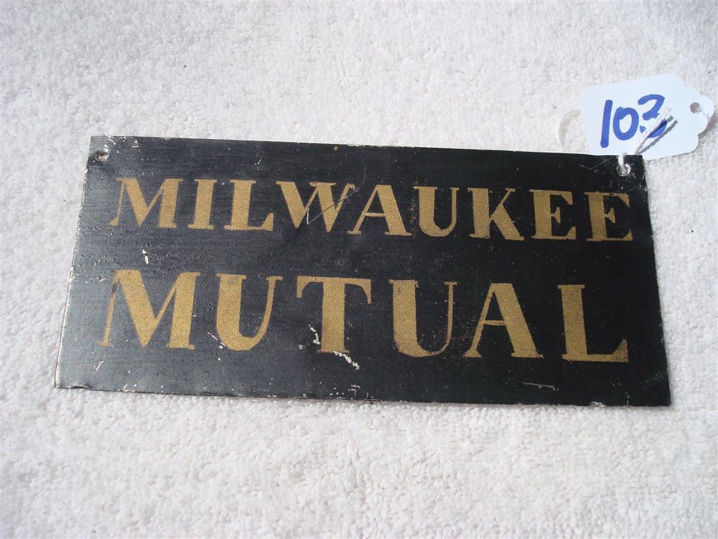 Milwaukee Mutual Fire Insurance Company. Milwauke