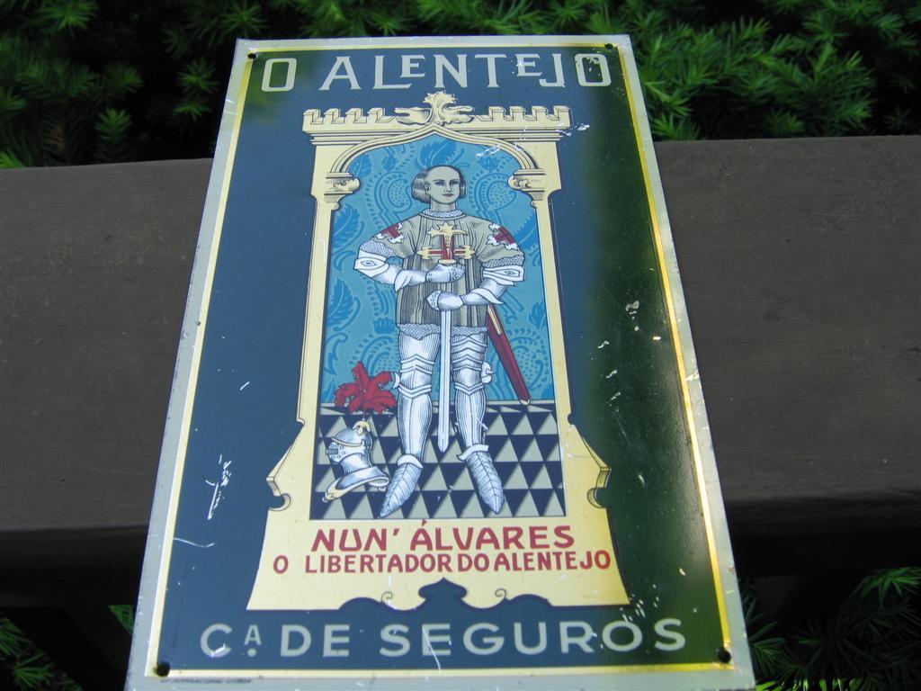 O Alentejo CaDe Seguros. Portuguese Fire Mark. T