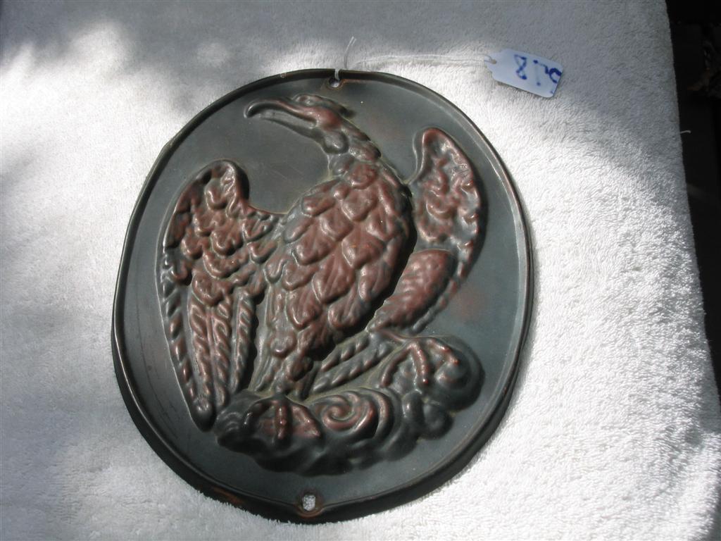 Reproduction Fire Mark of Bulau 46 - Insurance Com