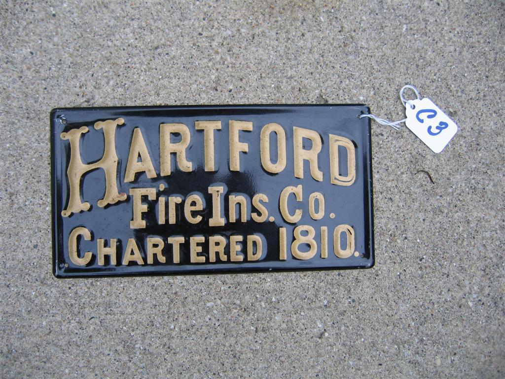 Hartford Fire Insurance Company Replica Fire Mark