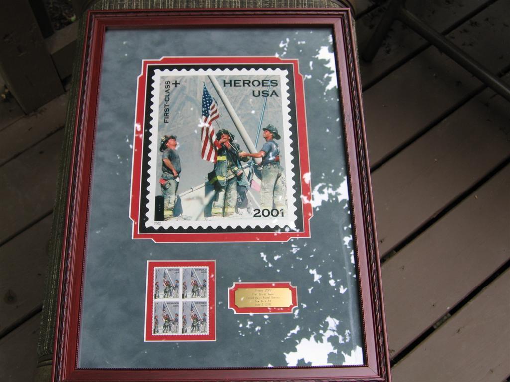 Heroes 2001, First Day of Issue, United States Pos