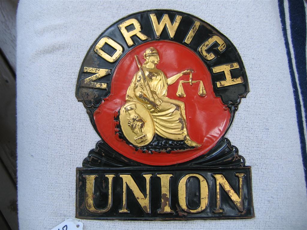 Norwich Union Fire Insurance Society. Copper. 10