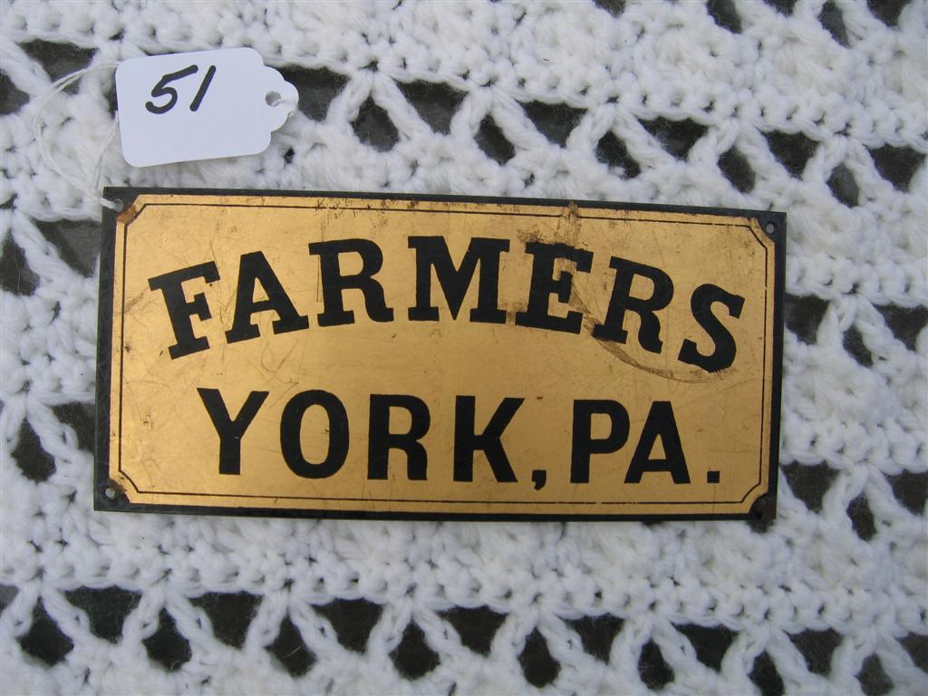 Farmers Fire Insurance Company. York, Pennsylvani