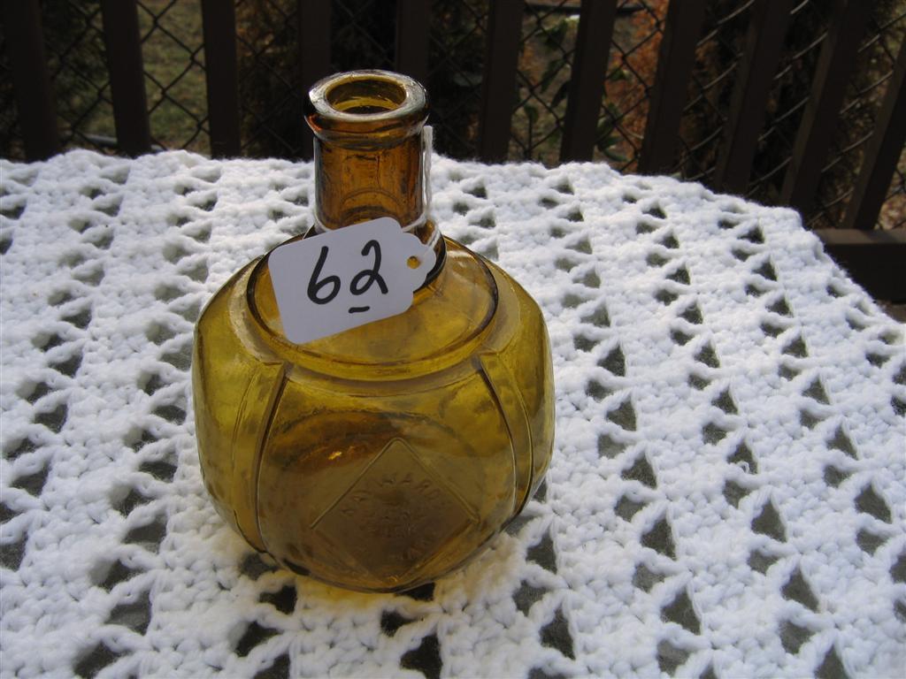 Amber S.F. Hayward Hand Fire Grenade. Empty. No