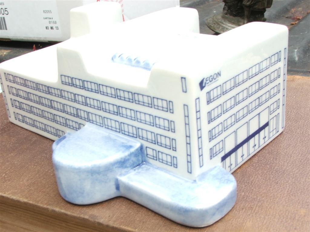 Aegon Miniature Home Office Building. Made by Del
