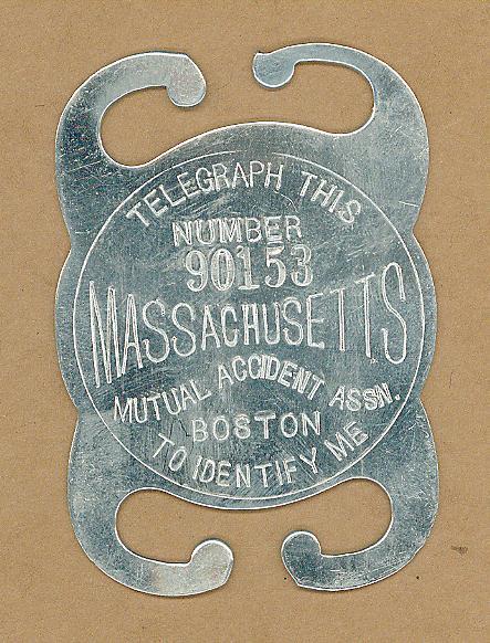 Massachusetts Mutual Accident Association. 1893-1