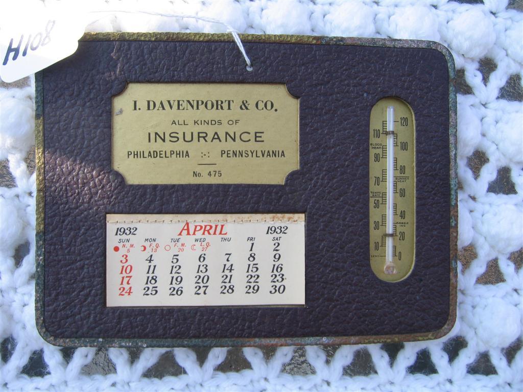 I Davenport & Co. Advertising. Below Name says Al