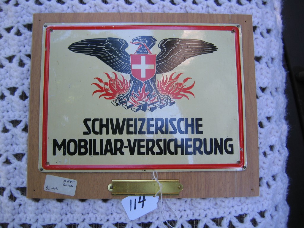 Societe Suisse Pour L Assurance du Mobilier. Bern