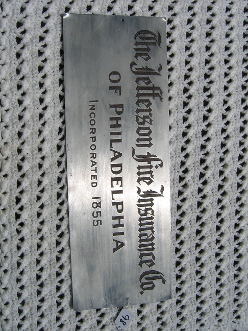 Jefferson Fire Insurance Company. Philadelphia, P