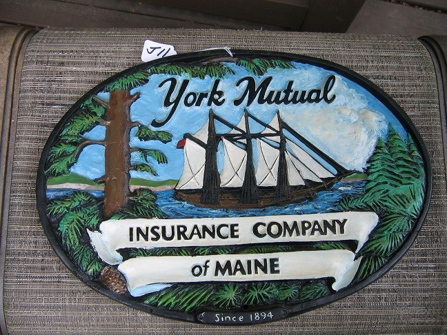 York Mutual Insurance Company of Maine. Oval Insu