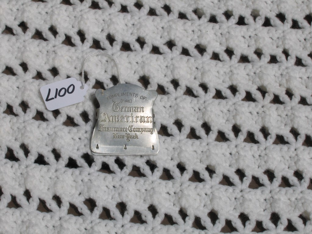 Advertising Paper Clip. Compliments of German Ame