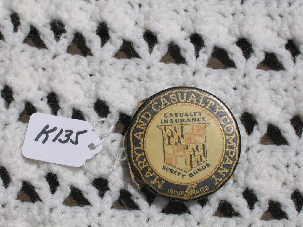 Maryland Casualty Company Small Paperweight. 2 1/