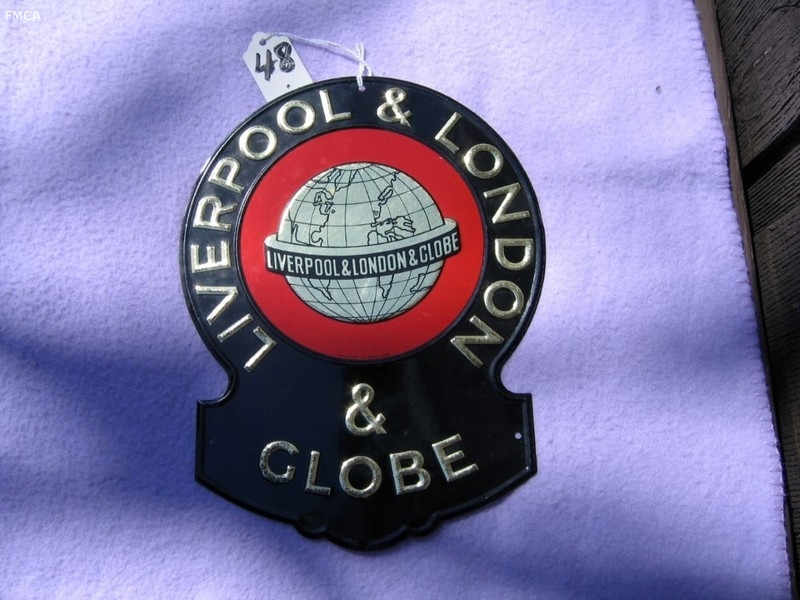 Liverpool and London and Globe Insurance Company.