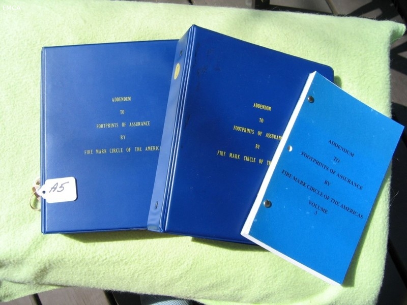 Addendums to Footprints of Insurance. Volumes One