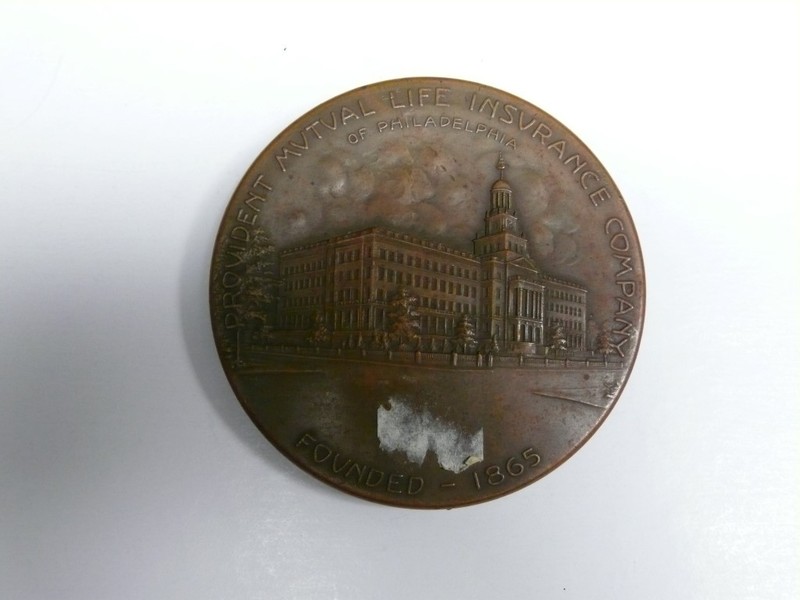 Paperweight. Provident Mutual Life Insurance Co o