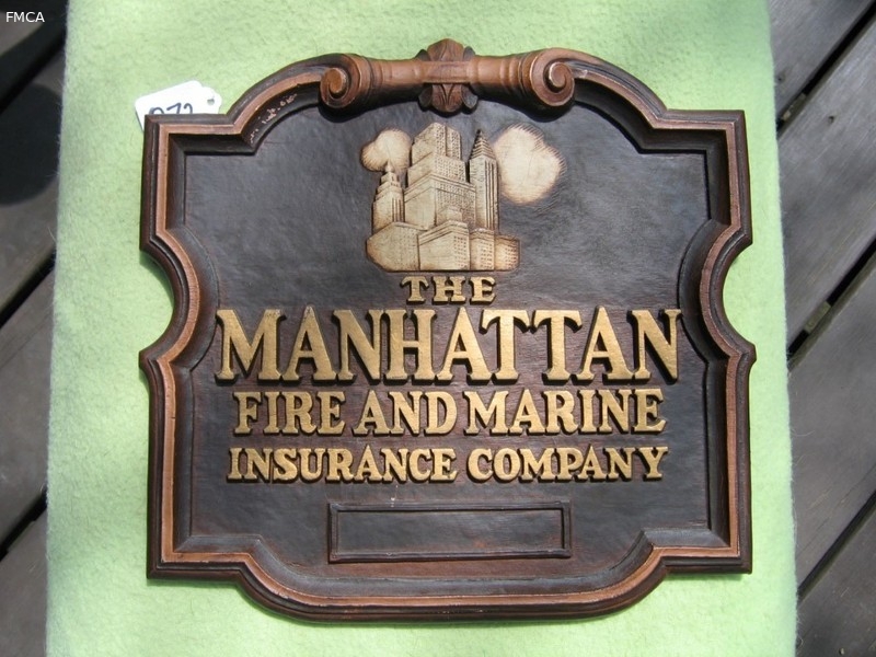Manhattan Fire and Marine Insurance Company. Burw