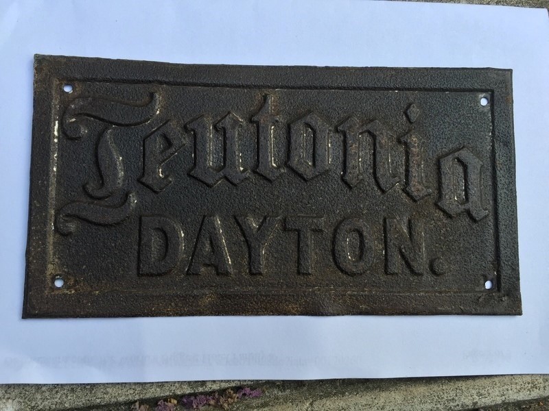 Teutonia Insurance Company. Dayton, Ohio. 1865-1