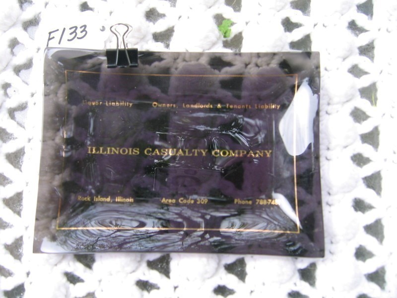 Illinois Casualty Company. Small Tip Tray. Curve