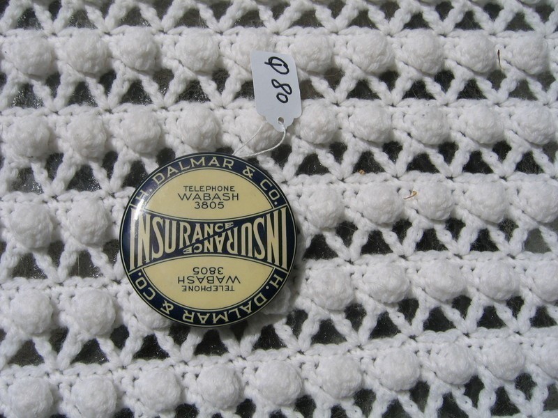 Advertising Mirror. H. Dalmar & Co. Telephone Wa