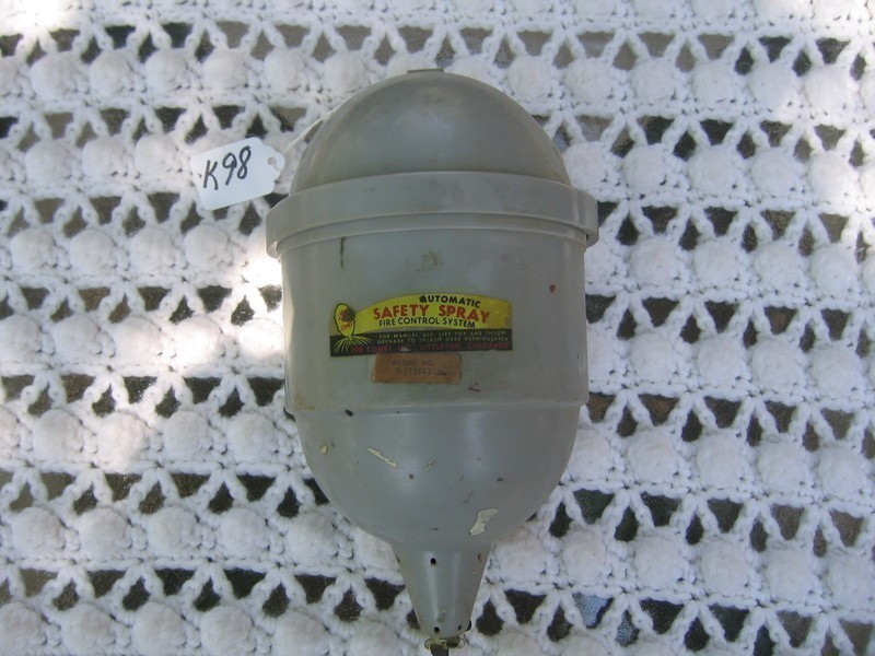 Grenade Container. Grey. No Grenade inside. Red