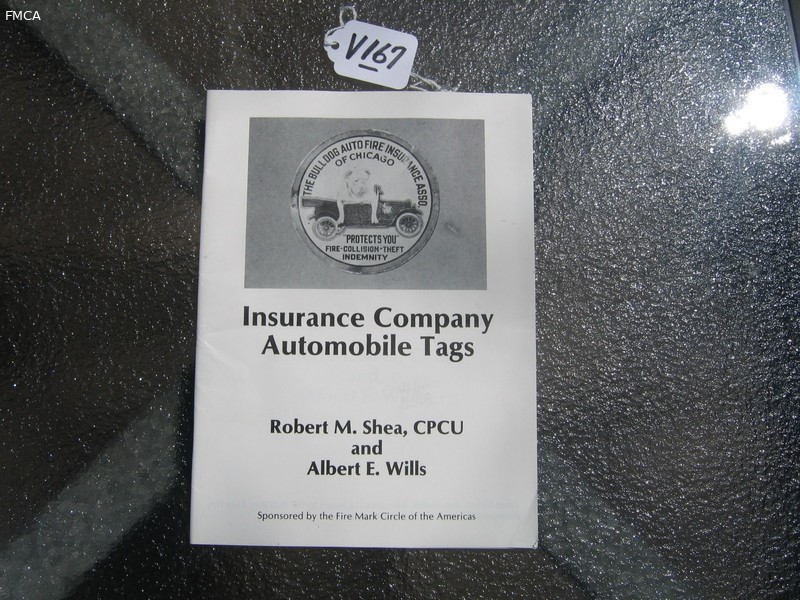 Insurance Company Automobile Tags. Booklet. by R