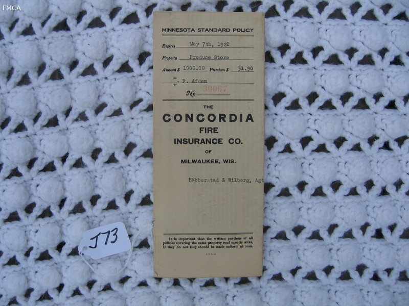 Concordia Fire Insurance Co. of Milwaukee, Wis. C