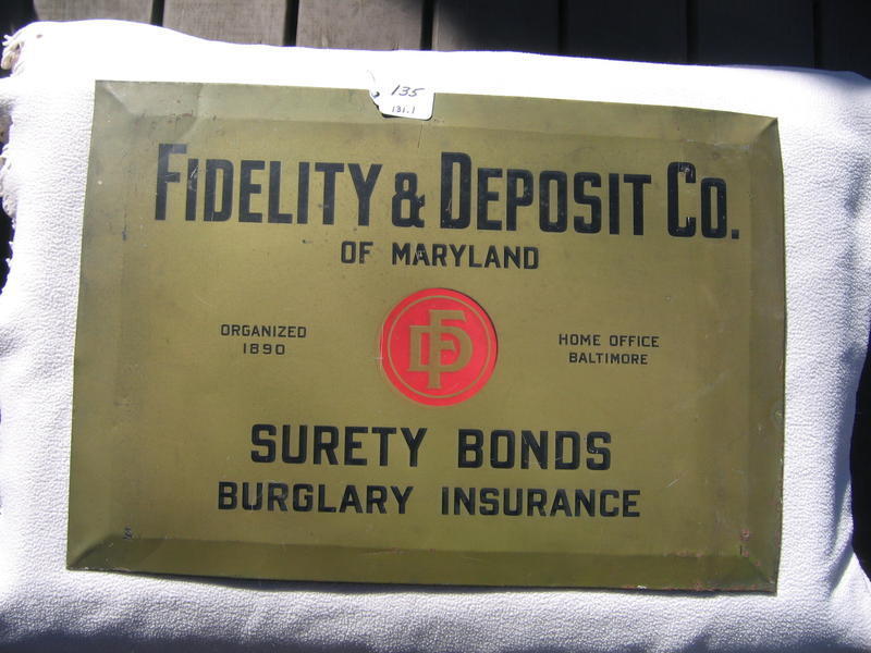 Fidelity and Deposit Company of Maryland. Sign.