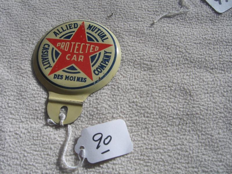 Allied Mutual Casualty Company. Auto Badge. Des