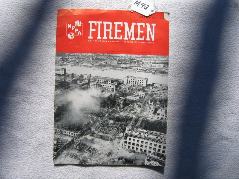 Firemen Booklet published by National Fire Protect