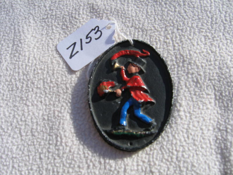 Miniature Fire Mark of Associated Firemen's. Ligh