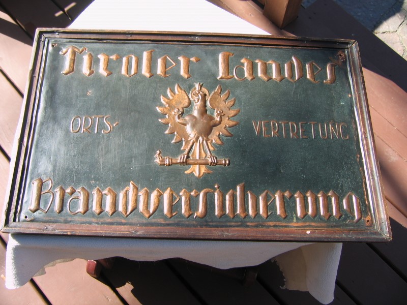 Tiroler Landes Brandversidierung. Innsbruck, Aust