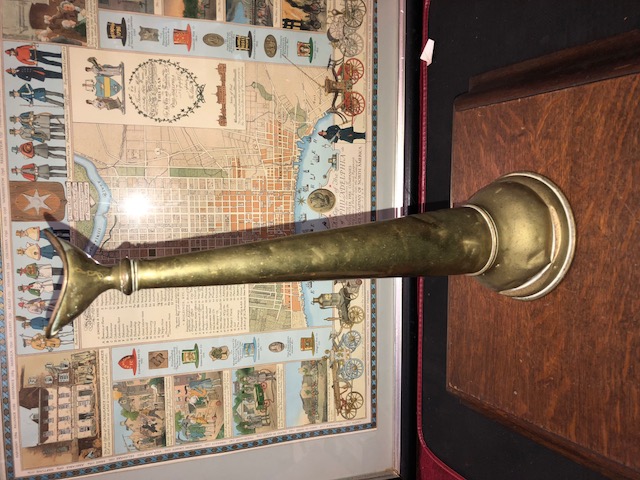 Fire Trumpet. Circa 1800's. Brass. 18 inches lo