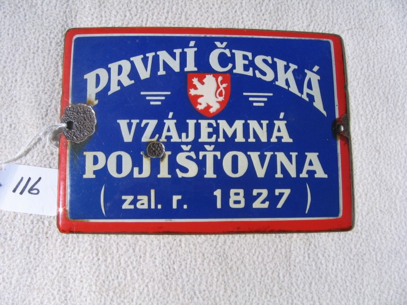 Prvni Ceska Vzajemna Pojistovna. Prague, Czechosl