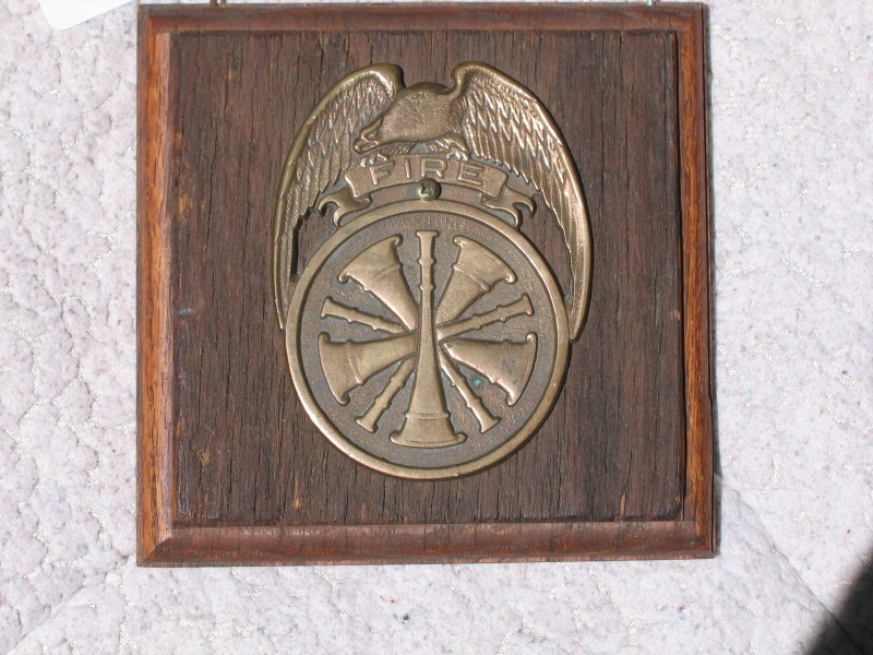 Vintage Fire Chief's "Eagle & Five Trumpets" bras