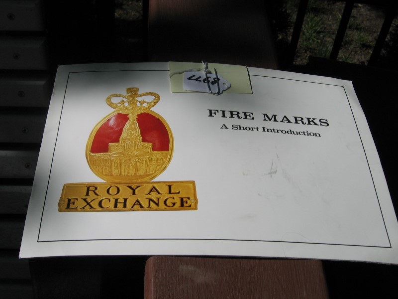 Fire Marks, A Short Introduction. With Particular