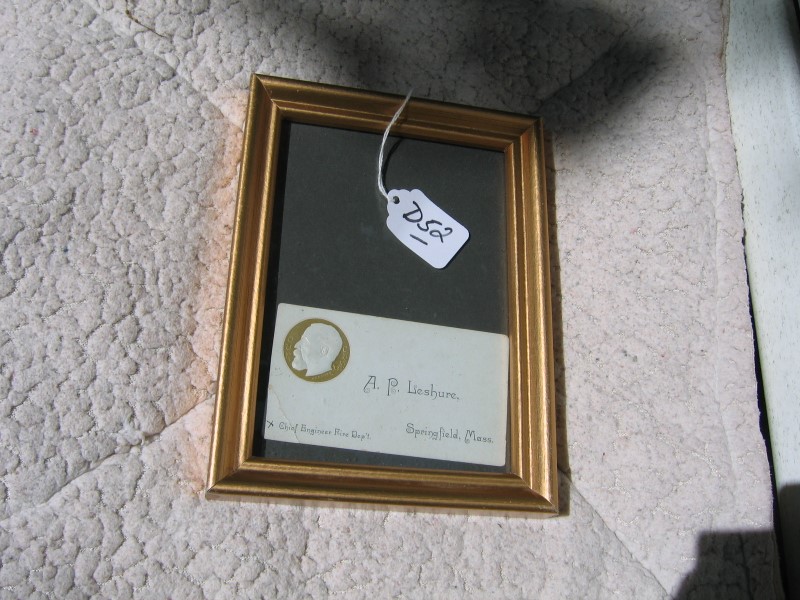 Vintage Calling Card/Business Card. A. P. Leshure