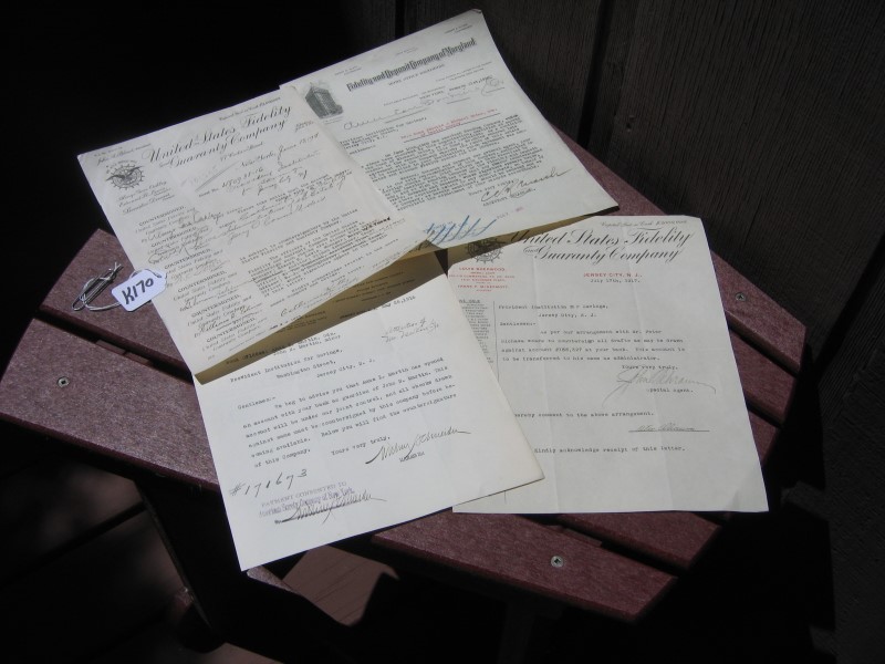 Four Insurance Company Letters. Two from United S