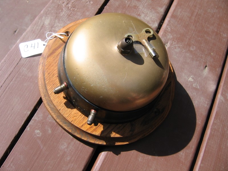 Gamewell Turtle Gong. 6 inches in diameter. Wood